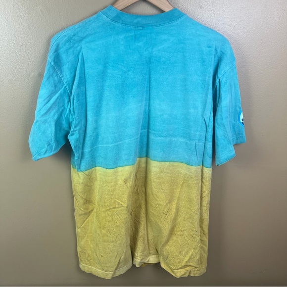 Vintage 90s Native-Indian Beaded Tie-Dyed T-Shirt Large 100% Cotton - Picture 11 of 14